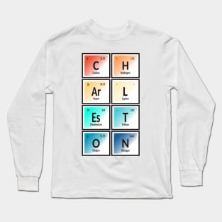 Charleston City | Periodic Table of Elements Long Sleeve T-Shirt